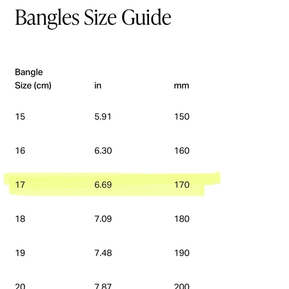 Ring Concierge Fluted White Gold Bangle 17 cm - Picture 15 of 15